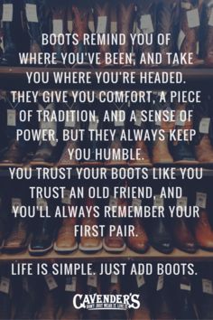 Never thought something could be so deep over boots, but every bit of that is true_